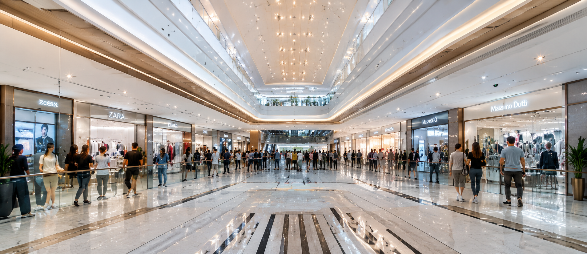 Retail and shopping mall