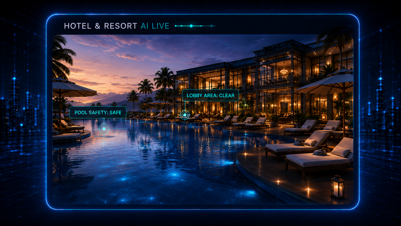 Bảng điều khiển giám sát khách sạn & resort theo thời gian thực bằng AI SOTA
